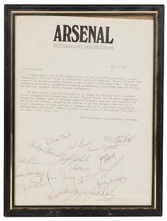Arsenal Magazine Letter to Joshua Kind