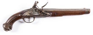 Indian flintlock pistol