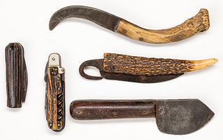 Five early knives