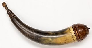 York or Lancaster County, PA powder horn