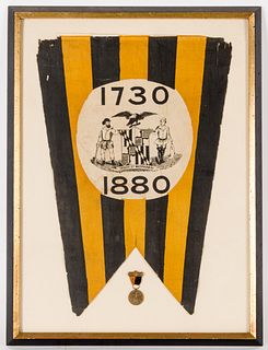 [City of Baltimore guidon flag 150th anniversary