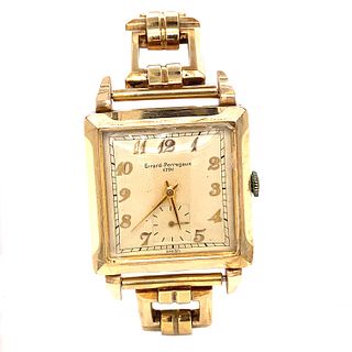 Girard Perregaux Gold Filled Watch 14k Gold Bracelet