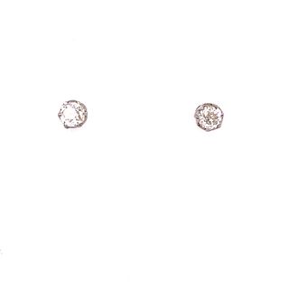 Platinum Diamond Stud Earring