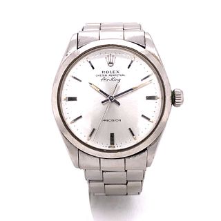 Stainless Steele ROLEX Air King Watch