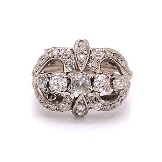 1920â€™s 18k Diamond Ring