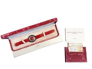 OMEGA Speedmaster Schumacher Red Box & Papers
