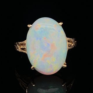 Opal 14K Ring