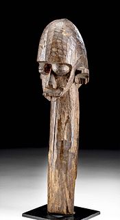 Early 20th C. African Lobi Wood Bateba