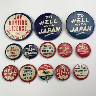 Group of 95 Anti Axis Japan Pinbacks Buttons