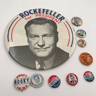 Group of 75 Nelson Rockefeller Campaign Buttons