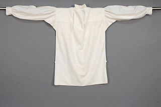 GENTS LINEN SHIRT, EARLY 19th C.
