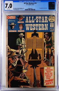 DC Comics All Star Western #10 CGC 7.0