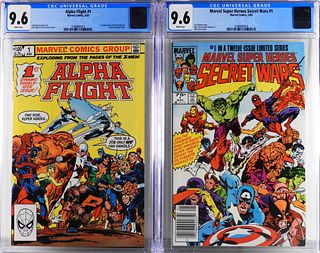 Marvel Comics Alpha Flight 1 Secret Wars 1 CGC 9.6