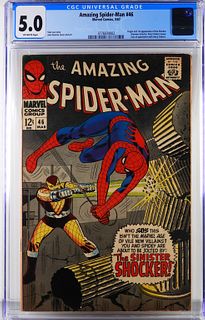 Marvel Comics Amazing Spider-Man #46 CGC 5.0