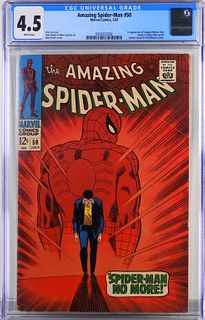 Marvel Comics Amazing Spider-Man #50 CGC 4.5