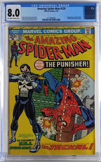 Marvel Comics Amazing Spider-Man #129 CGC 8.0
