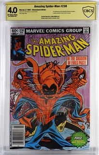 Amazing Spider-Man #238 CBCS 4.0 News. Sgd Romita