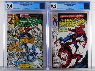 Marvel Comics Amazing Spider-Man #360 #361 CGC 9.4