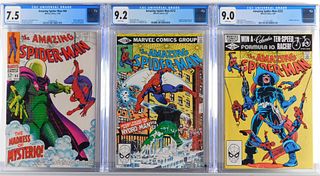 3PC Marvel Comics Amazing Spider-Man CGC Group