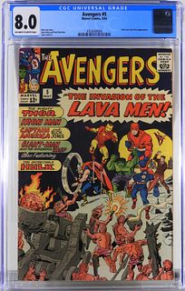Marvel Comics Avengers #5 CGC 8.0
