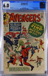 Marvel Comics Avengers #6 CGC 6.0