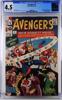 Marvel Comics Avengers #7 CGC 4.5