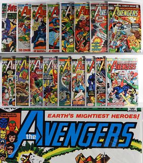 89PC Marvel Comics Avengers #32-#200 & KS #3-#11