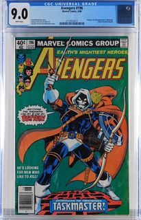 Marvel Comics Avengers #196 CGC 9.0