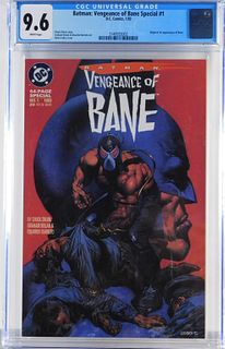 DC Comics Batman Vengeance of Bane #1 CGC 9.6