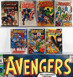 7 Marvel Captain America #100-#110 Avengers #81-90