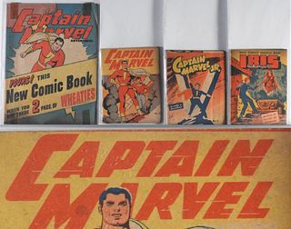 4PC Golden Age Captain Marvel Premium Comic Group