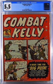 Atlas Comics Combat Kelly #2 CGC 5.5