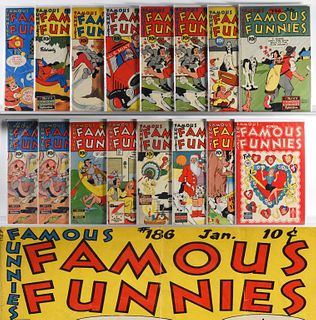 34 Eastern Color Printing Famous Funnies #150-#186
