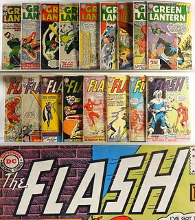 17 DC Comics Green Lantern Flash Early Silver Lot