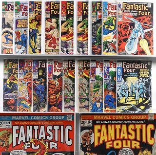 26PC Marvel Comics Fantastic Four #56-#134 & KS #4