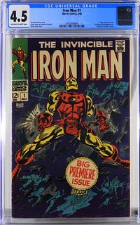 Marvel Comics Iron Man #1 CGC 4.5