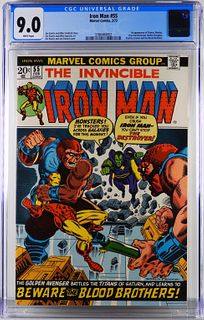 Marvel Comics Iron Man #55 CGC 9.0