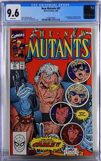 Marvel Comics New Mutants #87 CGC 9.6
