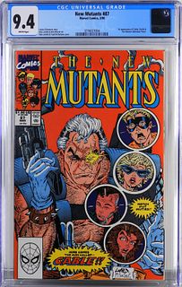 Marvel Comics New Mutants #87 CGC 9.4