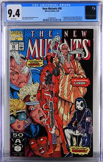 Marvel Comics New Mutants #98 CGC 9.4
