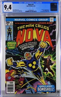 Marvel Comics Nova #1 CGC 9.4