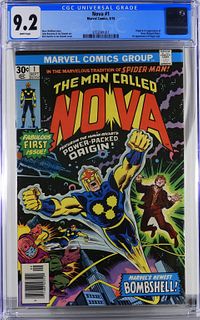 Marvel Comics Nova #1 CGC 9.2
