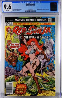 Marvel Comics Red Sonja #1 CGC 9.6