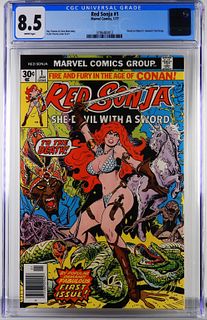 Marvel Comics Red Sonja #1 CGC 8.5