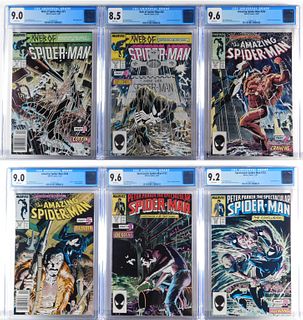 6 Marvel Comics Spider-Man Kraven's Last Hunt CGC