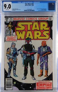 Marvel Comics Star Wars #42 CGC 9.0