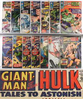 14PC Marvel Comics Tales to Astonish #61-#94
