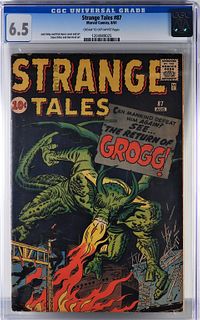 Marvel Comics Strange Tales #87 CGC 6.5