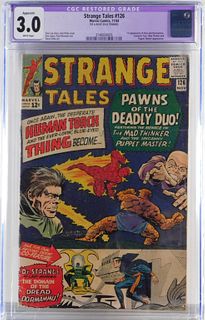 Marvel Comics Strange Tales #126 CGC 3.0