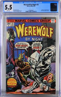 Marvel Comics Werewolf by Night #32 CGC 5.5